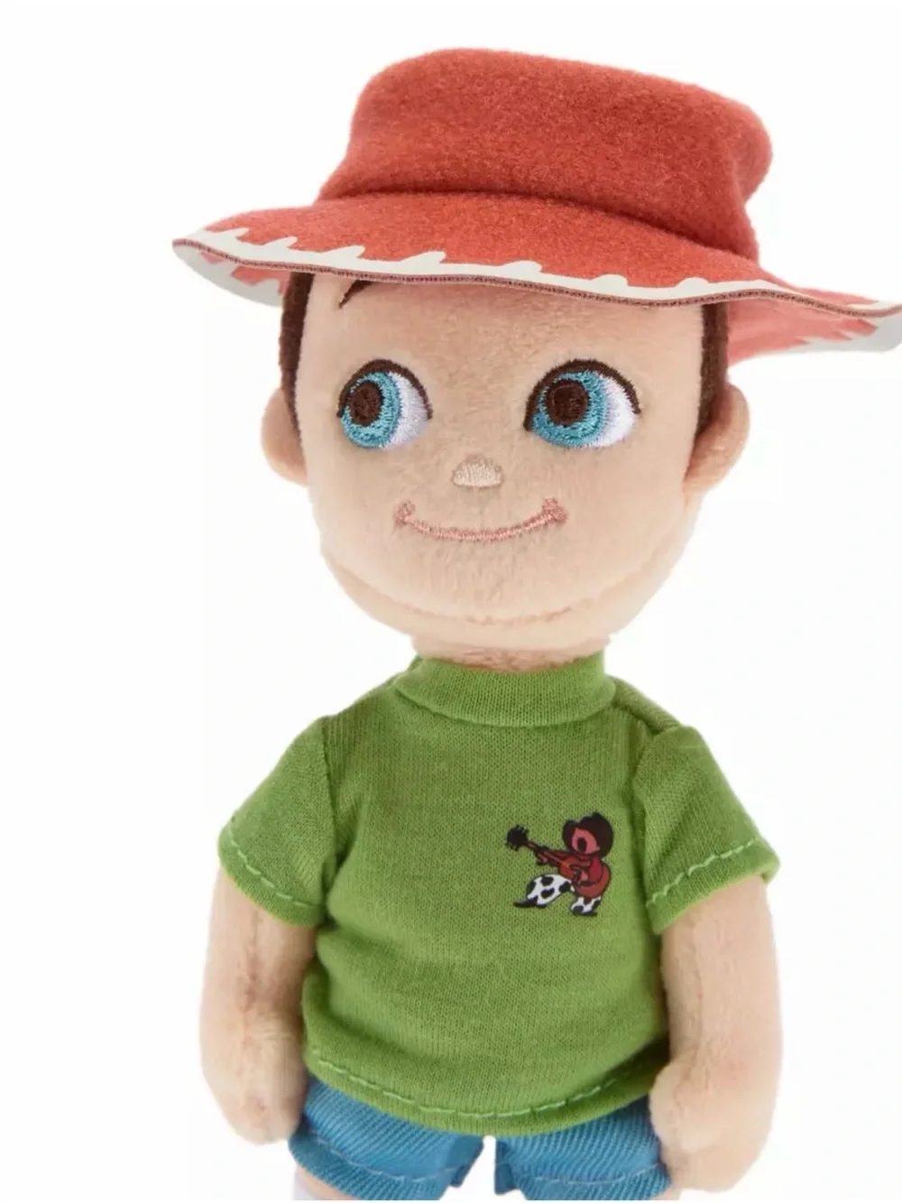 Andy stanDs Plush - Toy Story - Disney Store Japan - 6 1/2